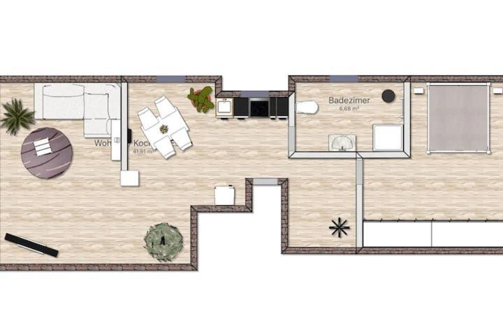 Moderne 2 Zi - Fewo Weinbergliebe Am Tuniberg Zwischen Freiburg Und Frankreich Merdingen ภายนอก รูปภาพ